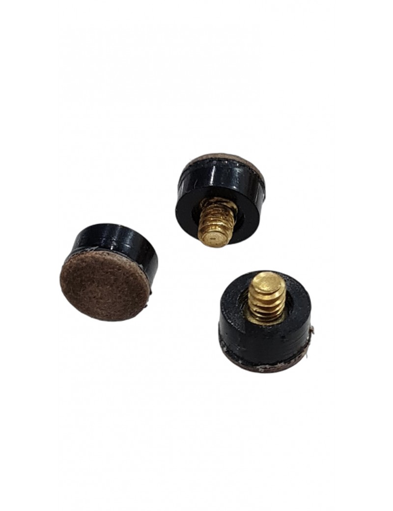 Puntera Taco de Pool 11mm 3 Unidades.