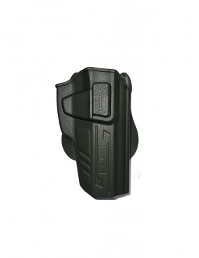 Funda Cytac Externa Polímero Para Pistola  Jericho 941 R/RS/F/FS 9x19 mm. /40S&W. Color Negro.