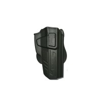 Funda Cytac Externa Polímero Para Pistola  Jericho 941 R/RS/F/FS 9x19 mm. /40S&W. Color Negro.