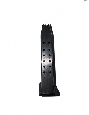 Cargador de Pistola HS Mod. SF 19 Cal. 9 mm. Cromado.