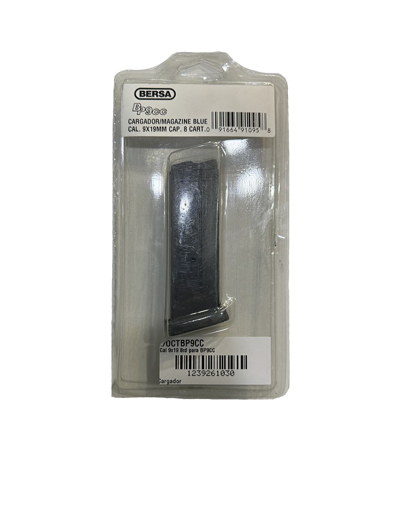 Cargador para Pistola Bersa Mod. BP9CC  Cal. 9 mm.