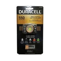 Linterna Frontal Led Duracell 550 Lumenes.