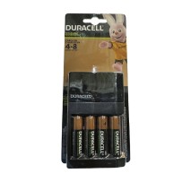 Cargador para Baterias Recargables Duracell Incluye 04 Baterias.