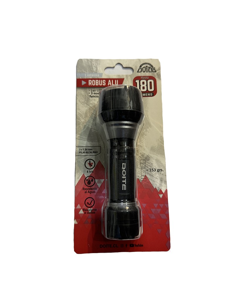 Linterna Doite Mod. Robus Alu 180 Lumens.