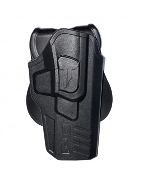 Funda Cytac Externa de Polímero para Pistola Glock 17,22,31 (Gen 1,2,3,4), Glock 17 Gen5.