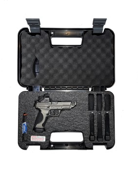 Pistola Smith & Wesson Mod. M&P 9 M2.0 COMPETITOR 17 Rd con Red-Dot Holosun.