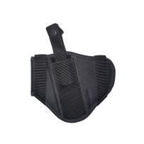 Funda Raquela Para Pistola y Revólver Color Negro.