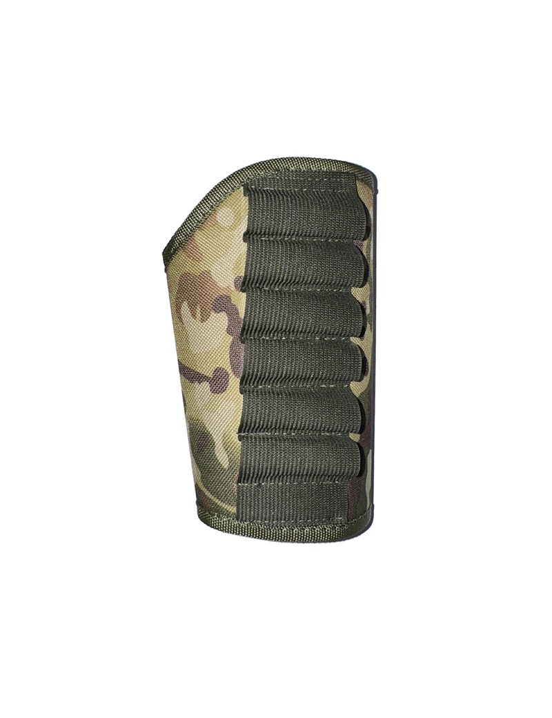 Canana Culata de Tiros Raquelada Color Camuflada.