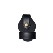 Funda Porta Esposas de Cuero Color Negro.