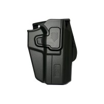 Funda Gun & Flower Para Pistola Universal Color Verde.