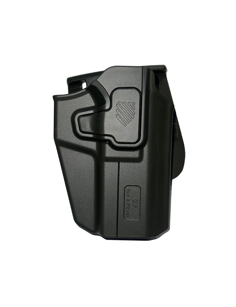 Funda Gun & Flower Para Pistola Universal Color Verde.