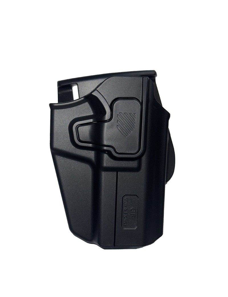 Funda Gun & Flower Para Pistola Universal Color Negro.
