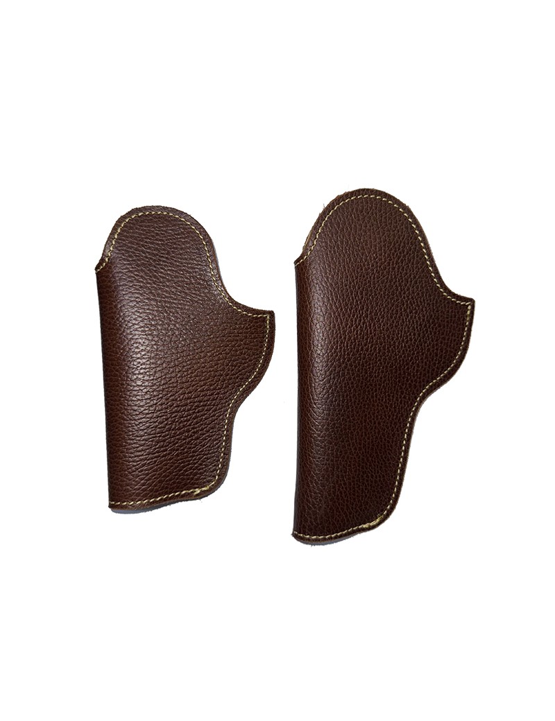 OFERTA Funda de Cuero Para Pistola y Revolver Color Café.