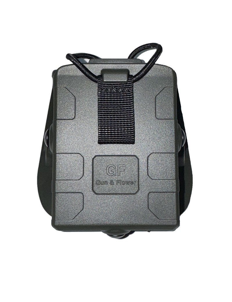 Funda Porta Radio Gun & Flower  Color Negro Universal.