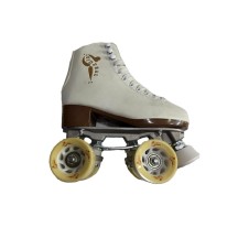 Patin Sideral  4 Ruedas Color  Blanco Talla 32-33.