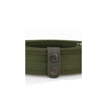 Broches Gun & Flower Para Cinturon Tactico Color Verde, 4 Unidades.