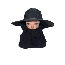 Sombrero Con Alas Color Negro.