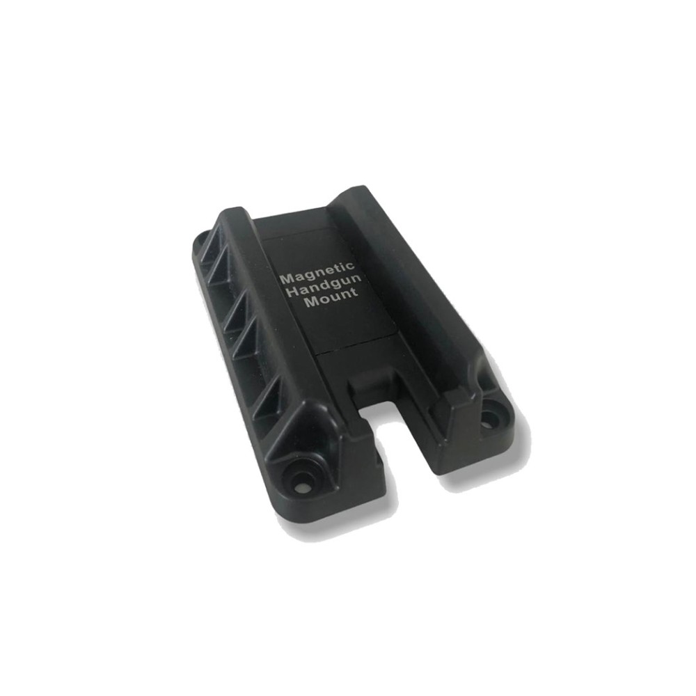 Soporte Magnético Para Armas de Fuego Color Negro.