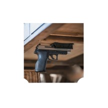 Soporte Magnético Para Armas de Fuego Color Negro.