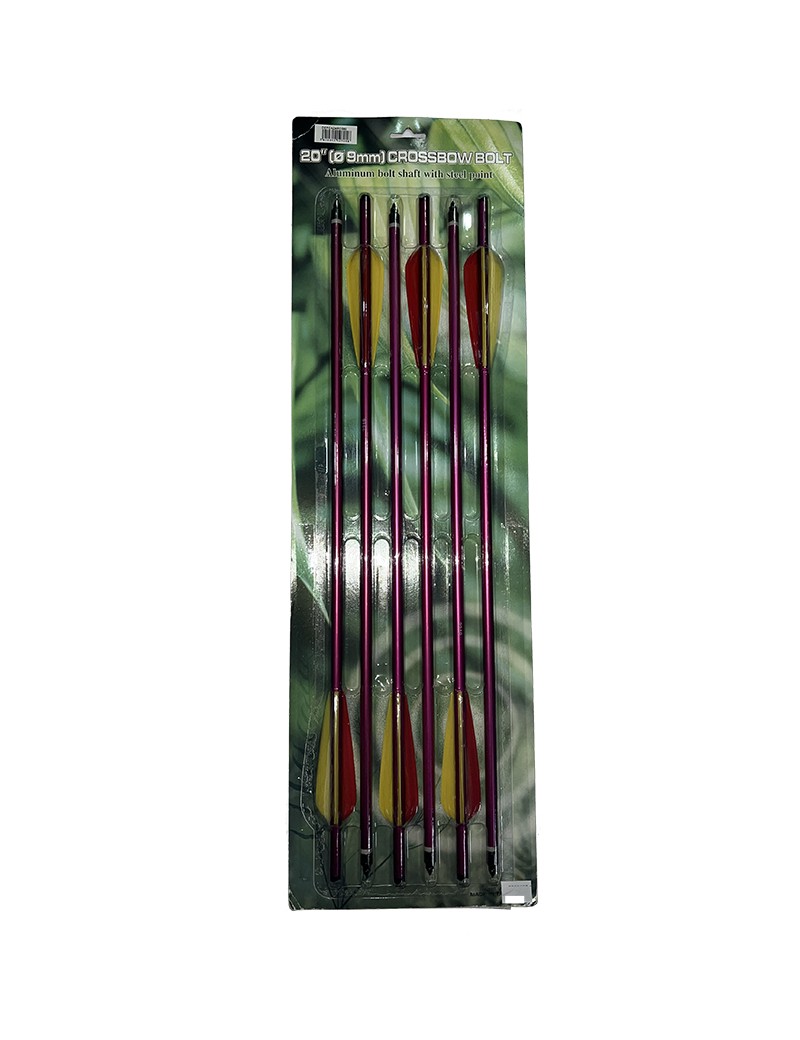 Pack de  Flechas Crossbow Bolt Para Ballesta de 175 Libras y mas. (Caza).