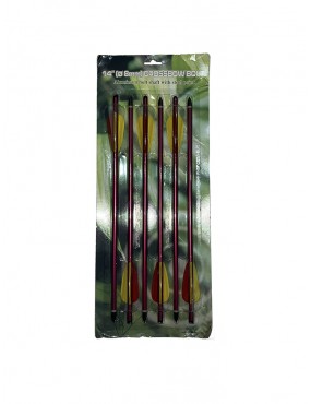 Pack de 6 Flechas Crossbow Bolt Para Ballesta 175 Libras. Caza.