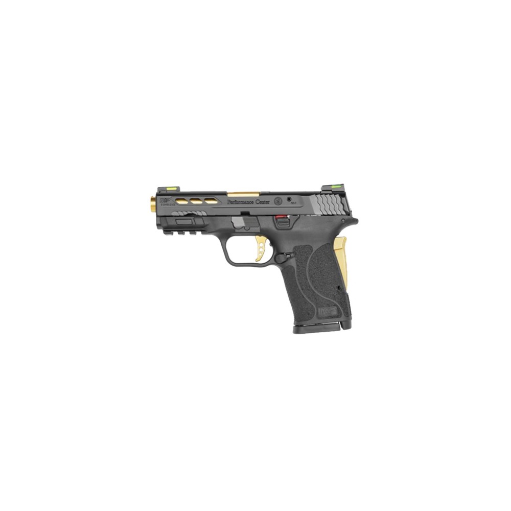 Pistola Smith & Wesson  Mod Shield EZ Gold Cal. 9mm.