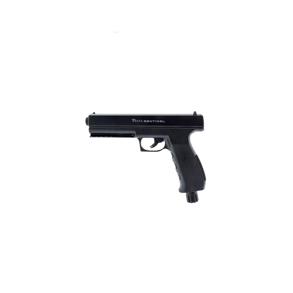 Combo Pistola Traumática Vesta  Mod. Sentinel Cal. 50 de CO2. de 20 Jouls.