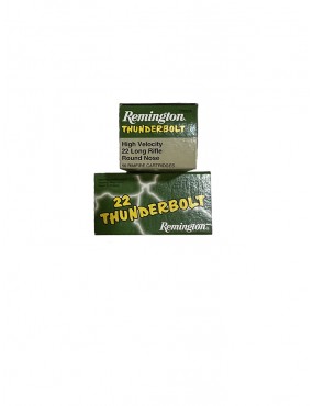 Caja de Balas Remington Cal. 22 Thunderbolt.
