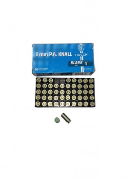 Fogueo Marca FIOCCHI 9mm.