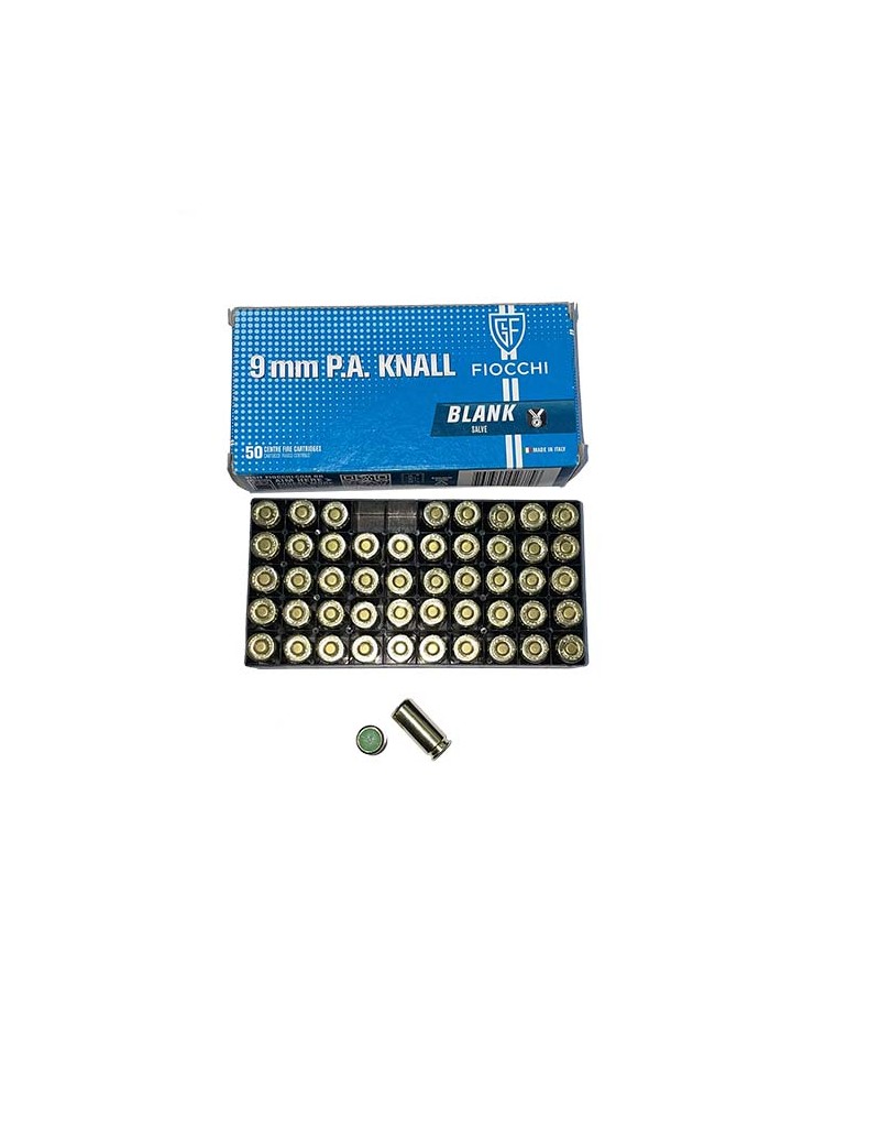Fogueo Marca FIOCCHI 9mm.