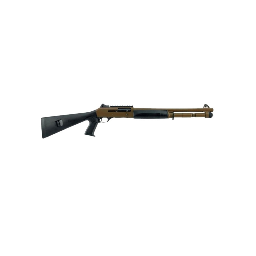 Escopeta Beretta Mod. M4 Cerakote Café 453600 Cal. 12. Semiautomática.