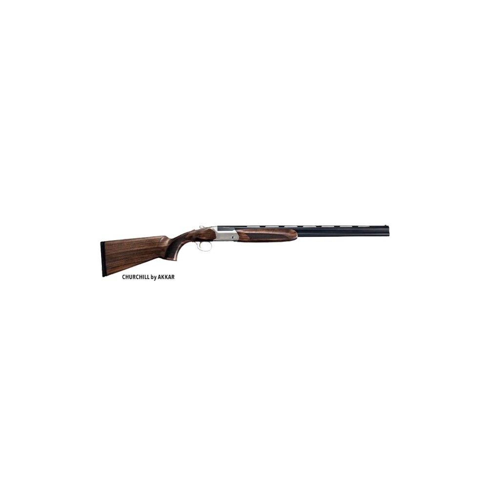 Escopeta Akkar Churchill Mod. Churchill 820-Silver Hunt Cal. 20. Superpuesta.