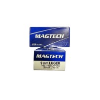 Caja de Balas Magtech Cal. 9 mm. Luger. HJP.