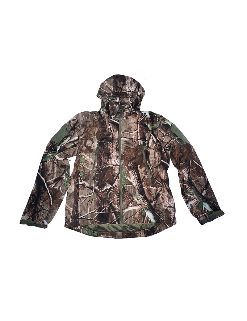Chaqueta Táctica Softshell Camuflada Tallas L, XL, XXL.