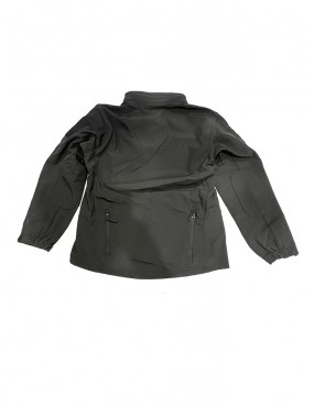 Chaqueta Táctica Softshell Negra Tallas M, L, XL, XXL, XXXL.
