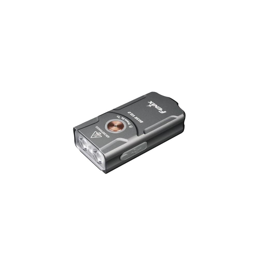 Linterna Táctica Led Mod. E03RG. Versión 2.0 Gris. 500 Lúmenes.