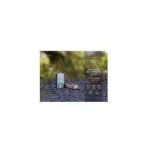 Linterna Táctica Led Mod. E03RG. Versión 2.0 Gris. 500 Lúmenes.