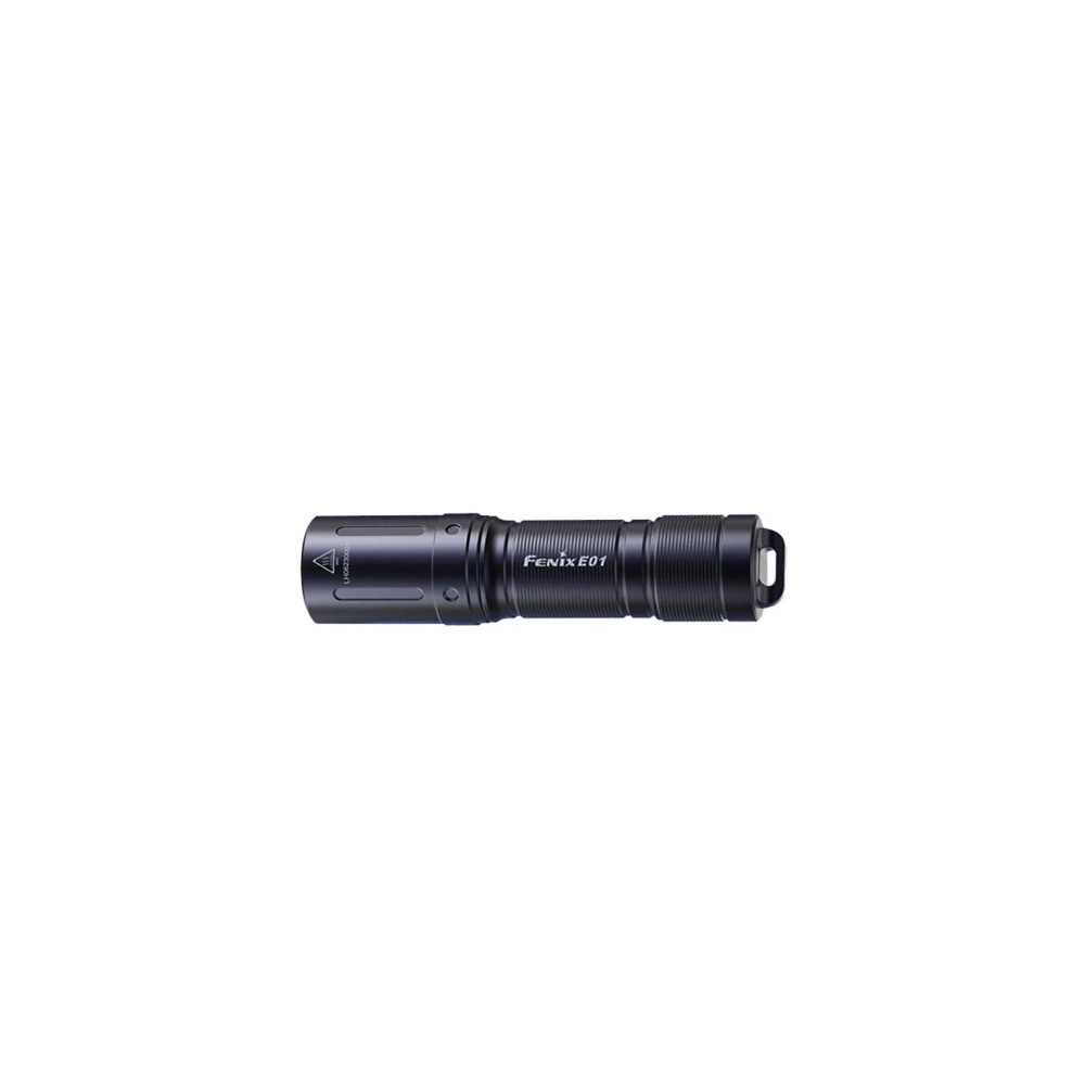 Linterna Táctica Led Fenix  Mod.  E01 Versión 2.0.  100 Lúmenes. Negro.