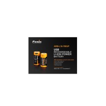 Batería Recargable Fenix 16340 Mod. ARB-L16-700 UP. 700 mAH. Unidad.