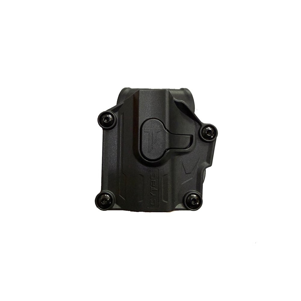Funda Cytac Externa Universal Para Pistolas Glock, Sig Sauer, Taurus, Ruger, Smith & Wesson, Bersa 380 etc. Para Zurdos.