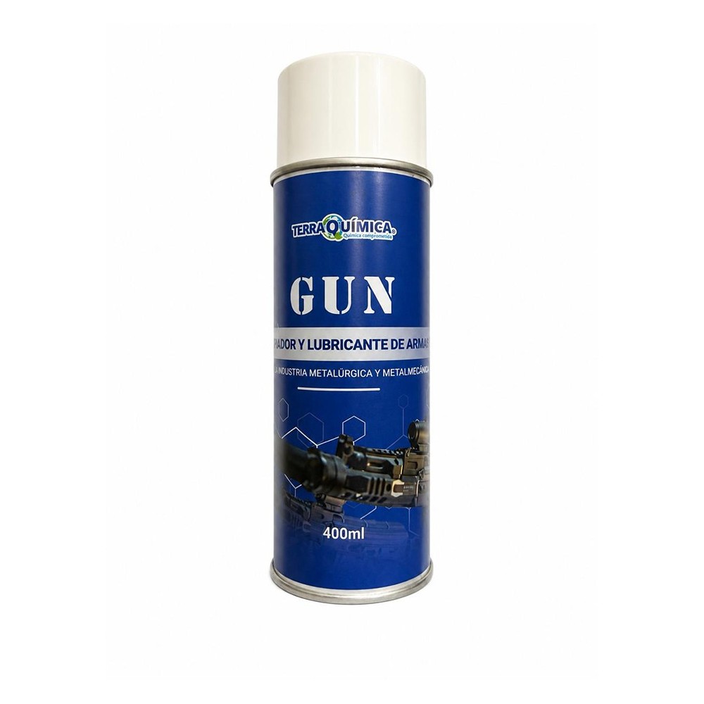 Limpiador y Lubricante Gun 400ml.