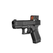 Pistola Glock Mod. 19 A-CUT. Gen. 5 Cal. 9 mm. Con Mira Electrónica AimPoint COA.