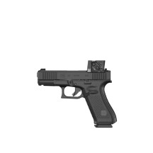Pistola Glock Mod. 45 A-CUT. Gen. 5 Cal. 9mm . Con Mira Electrónica AimPoint COA.