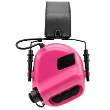 Protector de Oídos Opsmen Mod. M-31 Electrónico Rosado. Negro.