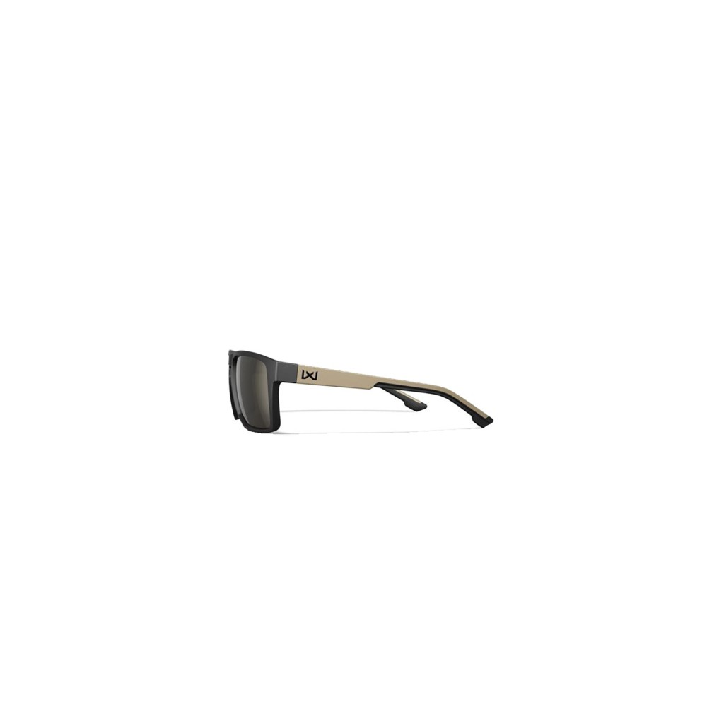 Lentes Wiley X Mod. Fonder Captive Tungsten Mirror/Matte Black And Tan Frame.