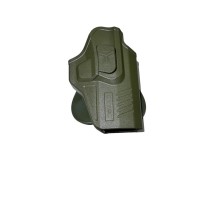 Funda Cytac Externa Para Pistolas Mod. Glock 19, 23, 32 ( Gen. 1, 2, 3, 4 ) Glock 19 Gen. 5, Glock 19X, OD Verde.