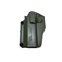 Funda Amomax Interna Universal Para Zurdos Color Verde.