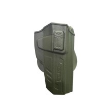 OFERTA Funda Cytac Externa Polímero Para Pistola  Jericho 941 R/RS/F/FS 9x19 mm. /40S&W. Color Verde.