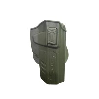 OFERTA Funda Cytac Externa Polímero Para Pistola  Jericho 941 R/RS/F/FS 9x19 mm. /40S&W. Color Verde.