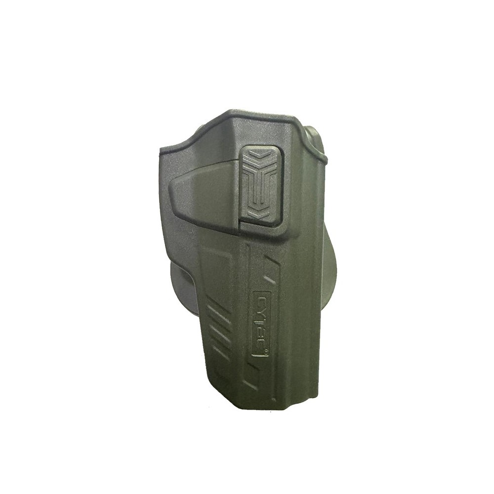 OFERTA Funda Cytac Externa Polímero Para Pistola  Jericho 941 R/RS/F/FS 9x19 mm. /40S&W. Color Verde.